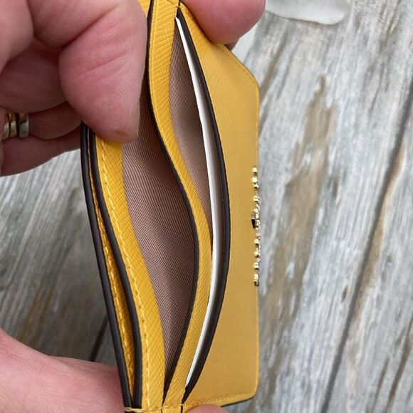 Kate Spade Leather Madison Small Slim Card Holder Wallet Bag Purse - Picture 8 of 11